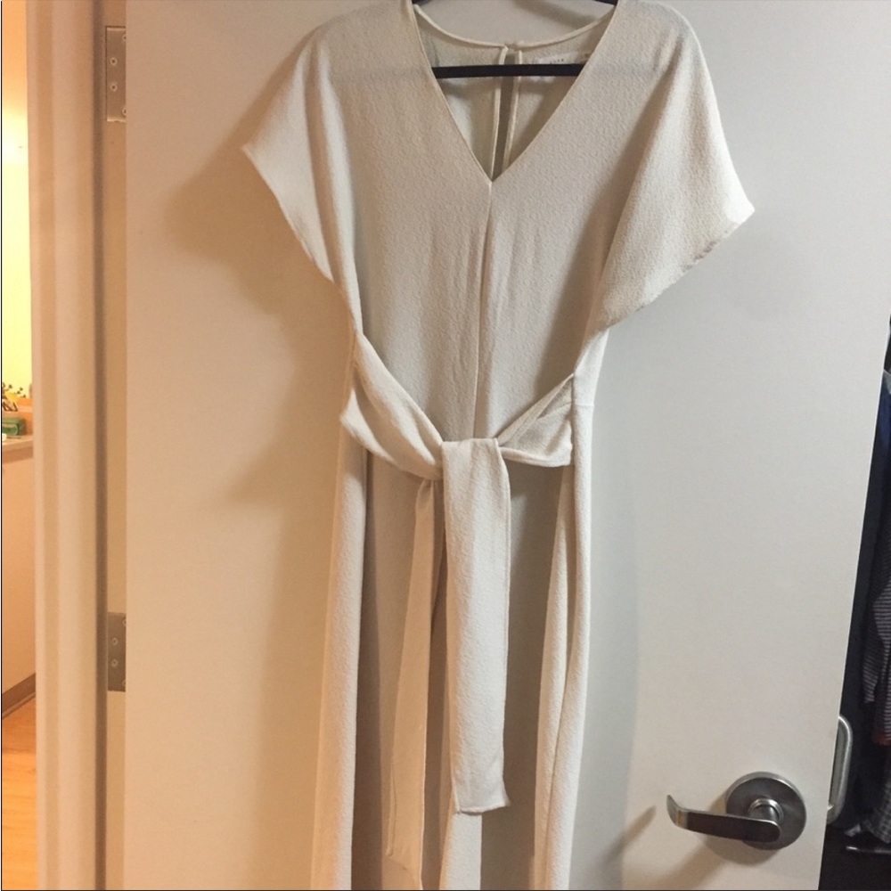 Lush cream jumpsuit bridal